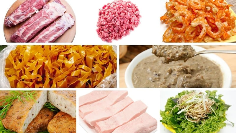 Nguyên liệu và cách chế biến bánh đa cua