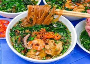 Bánh đa cua hải phòng tinh hoa ẩm thực miền bắc dân dã