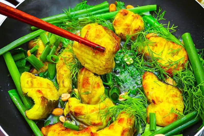Chả cá Lã Vọng nổi bật như một di sản ẩm thực